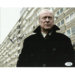 MICHAEL CAINE SIGNED YOUNG 8X10 PHOTO  also ACOA certified (2)