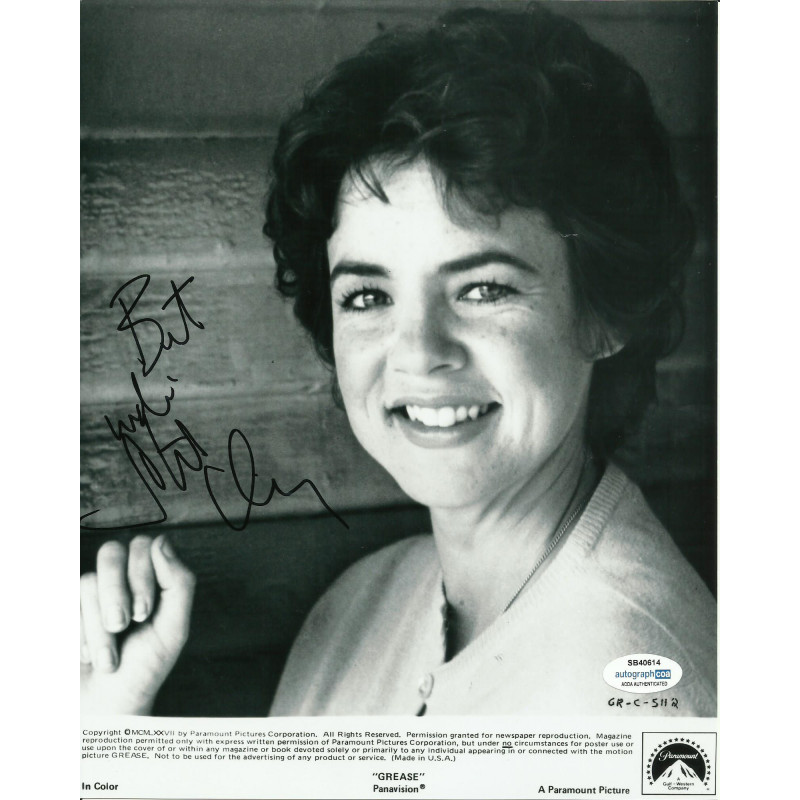 STOCKARD CHANNING SIGNED GREASE 10X8 PHOTO (1) ALSO ACOA CERTIFIED 