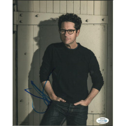 JJ ABRAMS SIGNED 8X10  PHOTO (1) ALSO ACOA CERTIFIED