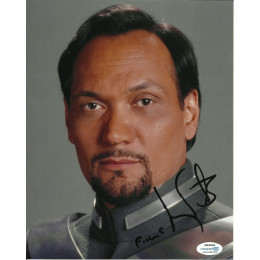JIMMY SMITS SIGNED STAR WARS 8X10 PHOTO (2) ALSO ACOA CERTIFIED