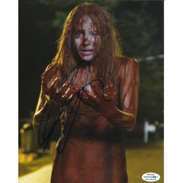 CHLOE GRACE MORETZ SIGNED CARRIE 10X8 PHOTO (1) ALSO ACOA CERTIFIED