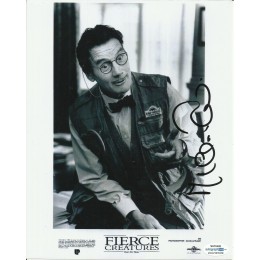 MICHAEL PALIN  SIGNED FIERCE CREATURES 8X10 PHOTO (2) ALSO ACOA CERTIFIED