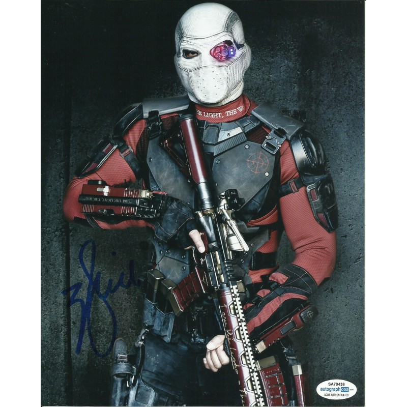 WILL SMITH SIGNED SUICIDE SQUAD 8X10 PHOTO  ALSO ACOA CERTIFIED