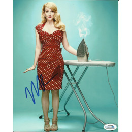 MELISSA RAUCH SIGNED SEXY 10X8 PHOTO (4) ALSO ACOA CERTIFIED