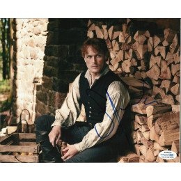 SAM HEUGHAN SIGNED OUTLANDER 8X10 PHOTO (14) ALSO ACOA CERTIFIED