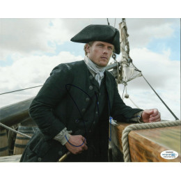 SAM HEUGHAN SIGNED OUTLANDER 8X10 PHOTO (13) ALSO ACOA CERTIFIED