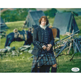 SAM HEUGHAN SIGNED OUTLANDER 8X10 PHOTO (10) ALSO ACOA CERTIFIED