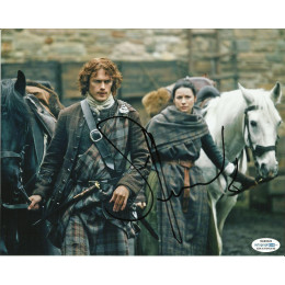 SAM HEUGHAN SIGNED OUTLANDER 8X10 PHOTO (8) ALSO ACOA CERTIFIED