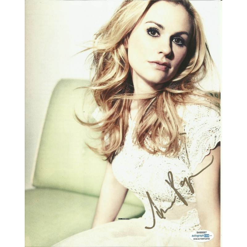 ANNA PAQUIN SIGNED SEXY 10X8 PHOTO (6)  ALSO ACOA CERTIFIED
