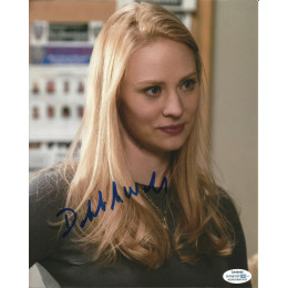 DEBORAH ANN WOLL SIGNED SEXY DARDEVIL 10X8 PHOTO (2)  ALSO ACOA CERTIFIED
