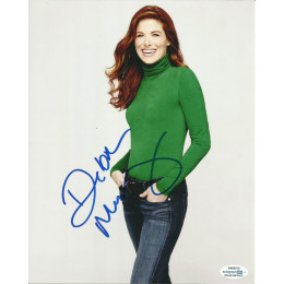 DEBRA MESSING SIGNED SEXY 10X8 PHOTO (5) ALSO ACOA CERTIFIED
