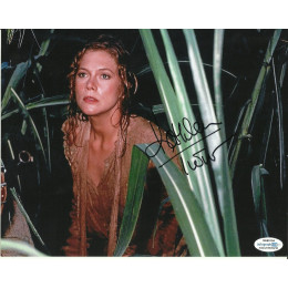 KATHLEEN TURNER SIGNED ROMANCING THE STONE 10X8 PHOTO (3) ALSO ACOA CERTIFIED