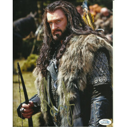 RICHARD ARMITAGE SIGNED THE HOBBIT 8X10 PHOTO (5) ALSO ACOA CERTIFIED