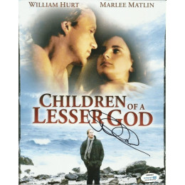 MARLEE MATLIN SIGNED CHILDREN OF A LESSER GOD 10X8 PHOTO (1) ALSO ACOA