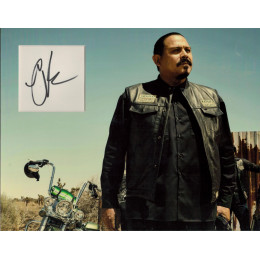EMILIO RIVERA SIGNED 14X11 THE MAYANS / SONS OF ANARCHY PHOTO MOUNT (1)