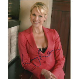 LUCY PUNCH SIGNED SEXY 10X8 PHOTO (2)