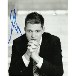 MICHAEL BUBLE SIGNED 10X8 PHOTO (2)
