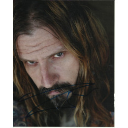 ROB ZOMBIE SIGNED COOL 8X10 PHOTO