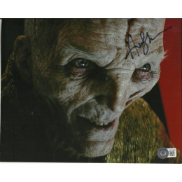ANDY SERKIS SIGNED STAR WARS 8X10 PHOTO (7) ALSO BECKETT COA