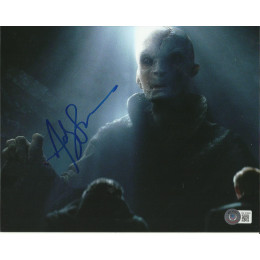 ANDY SERKIS SIGNED STAR WARS 8X10 PHOTO (2) ALSO BECKETT COA