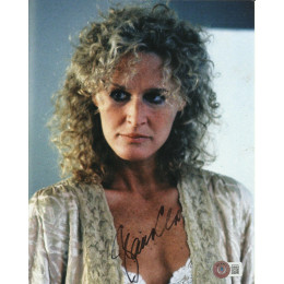 GLENN CLOSE SIGNED FATAL ATTRACTION 10X8 PHOTO  ALSO BECKETTS COA