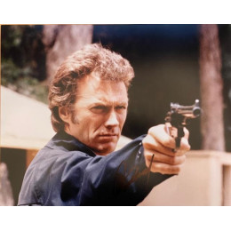 CLINT EASTWOOD SIGNED DIRTY HARRY 14X11 PHOTO (5)