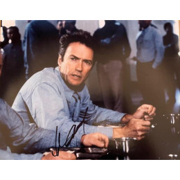CLINT EASTWOOD SIGNED ESCAPE FROM ALCATRAZ 14X11 PHOTO (1)