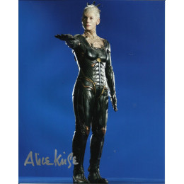 ALICE KRIGE SIGNED STAR TREK 8X10 PHOTO (3)