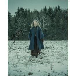 FREYA ALLAN SIGNED THE WITCHER 10X8 PHOTO (2)