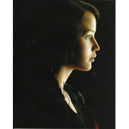 JENNIFER LAWRENCE SIGNED THE HUNGER GAMES 8X10 PHOTO (1)