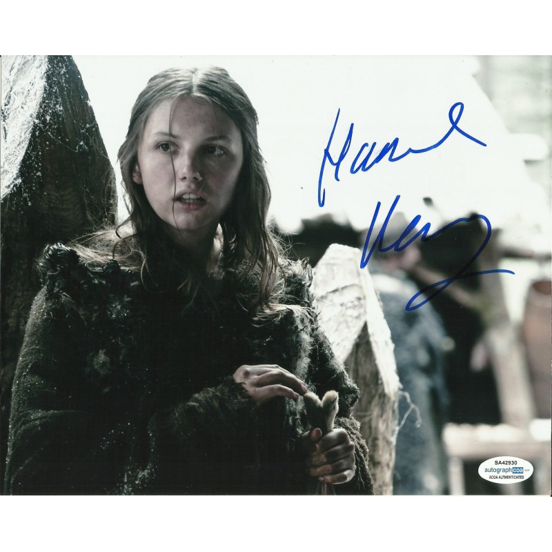 HANNAH MURRAY SIGNED GAME OF THRONES 10X8 PHOTO (4) ALSO ACOA