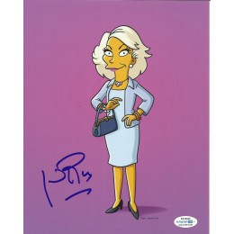 JOAN RIVERS SIGNED SIMPSONS 10X8 PHOTO (1) ALSO ACOA CERTIFIED