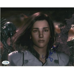 MING-NA WEN SIGNED FINAL FANTASY 10X8 PHOTO (1) ALSO ACOA CERTIFIED