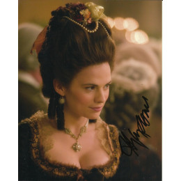 HAYLEY ATWELL SIGNED SEXY 10X8 PHOTO (5)