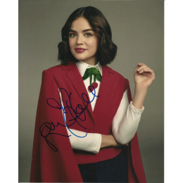 LUCY HALE SIGNED SEXY 10X8 PHOTO (5)