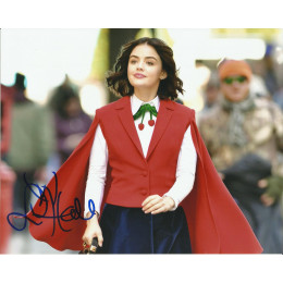 LUCY HALE SIGNED SEXY 10X8 PHOTO (11)