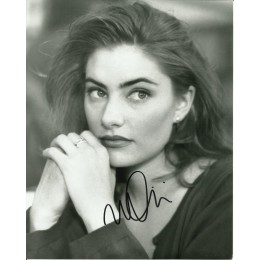 MADCHEN AMICK SIGNED TWIN PEAKS 10X8 PHOTO 