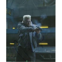 PILOU ASBAEK SIGNED GHOST IN THE SHELL 8X10 PHOTO