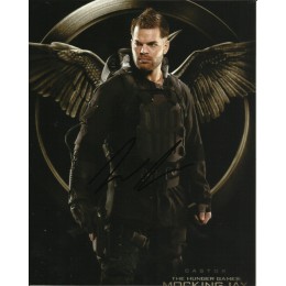 WES CHATHAM  SIGNED HUNGER GAMES 8X10 PHOTO (2)