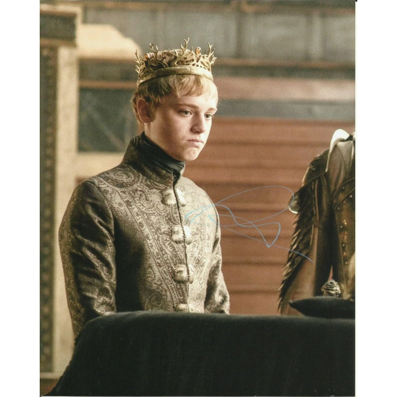 DEAN CHARLES CHAPMAN SIGNED GAME OF THRONES 8X10 PHOTO 
