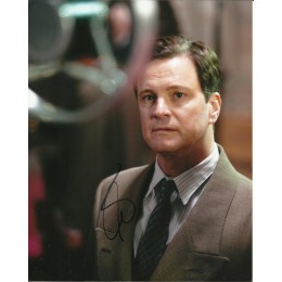 COLIN FIRTH SIGNED THE KING'S SPEECH 10X8 PHOTO (1)
