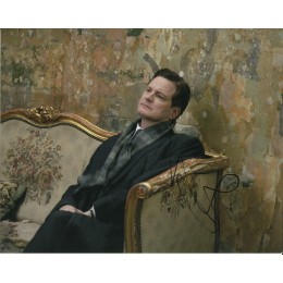 COLIN FIRTH SIGNED THE KING'S SPEECH 10X8 PHOTO (2)