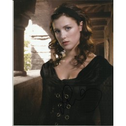 LUCY GRIFFTHS SIGNED ROBIN HOOD 10X8 PHOTO (1)