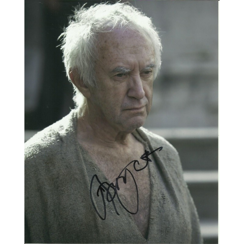 JONATHAN PRYCE SIGNED GAME OF THRONES 8X10 PHOTO (1)