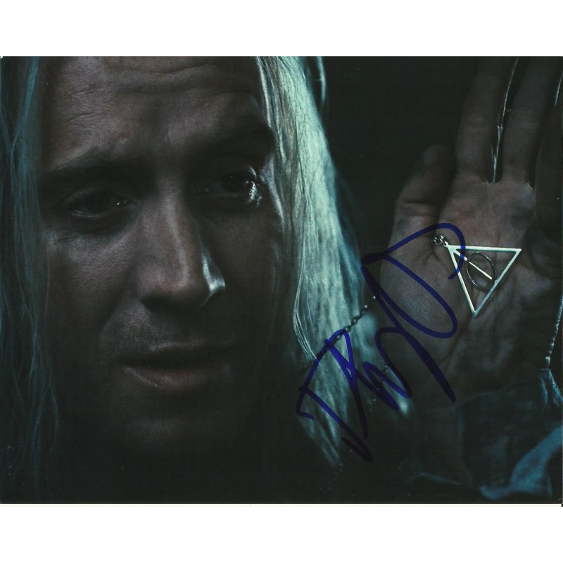 RHYS IFANS SIGNED HARRY POTTER 8X10 PHOTO (1)