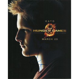 ALEXANDER LUDWIG SIGNED HUNGER GAMES 8X10 PHOTO 