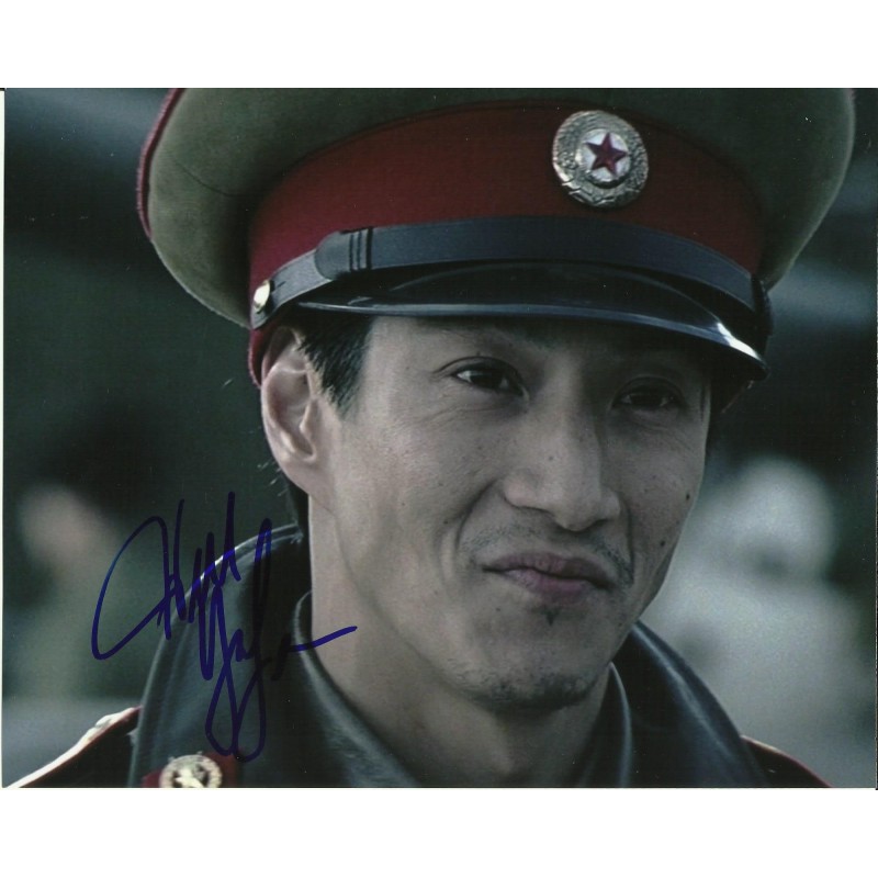WILL YUN LEE SIGNED DIE ANOTHER DAY 8X10 PHOTO (1)