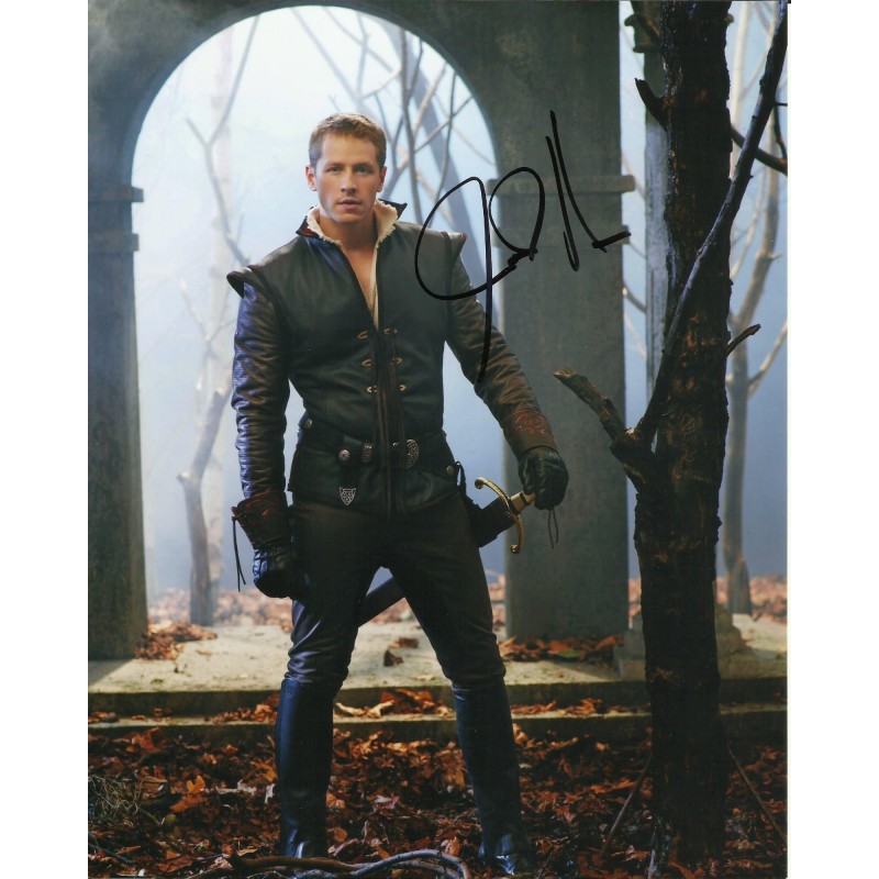 JOSH DALLAS SIGNED ONCE UPON A TIME 8X10 PHOTO (3)