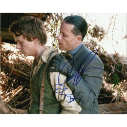GUY PEARCE AND DANE DeHAAN SIGNED LAWLESS 8X10 PHOTO 