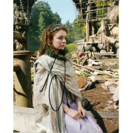 SARAH BOLGER SIGNED ONCE UPON A TIME 10X8 PHOTO (2)